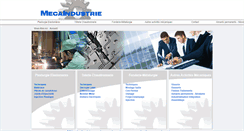 Desktop Screenshot of mecaindustrie.com